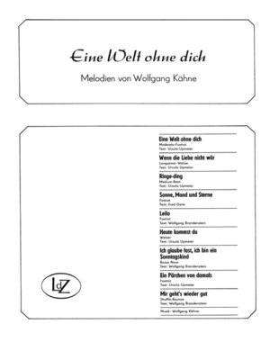 cover image of Eine Welt ohne dich